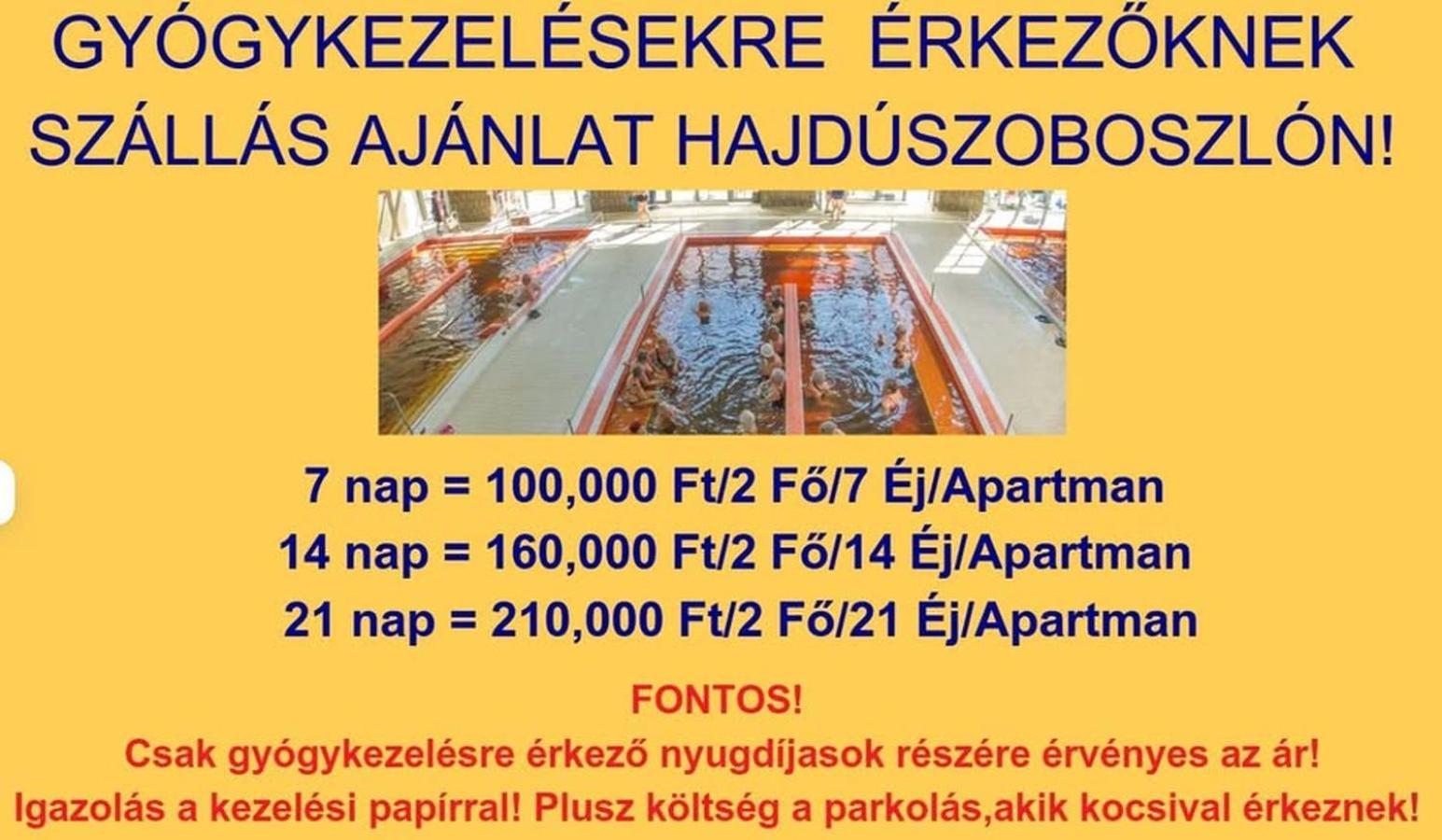 Tilla Apartman Hajdúszoboszló Zewnętrze zdjęcie