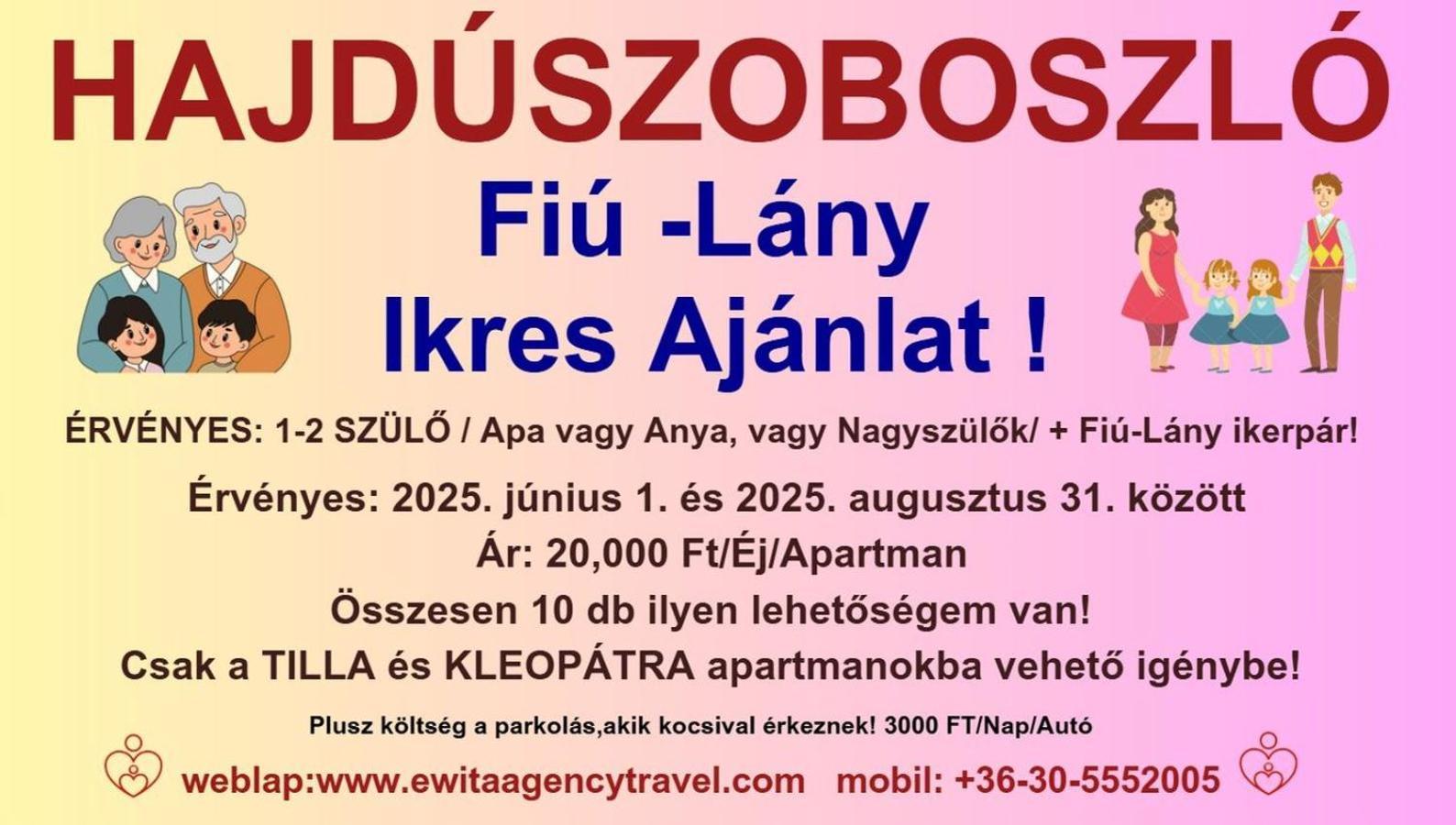 Tilla Apartman Hajdúszoboszló Zewnętrze zdjęcie